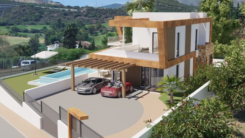 Villa til salgs i Estepona