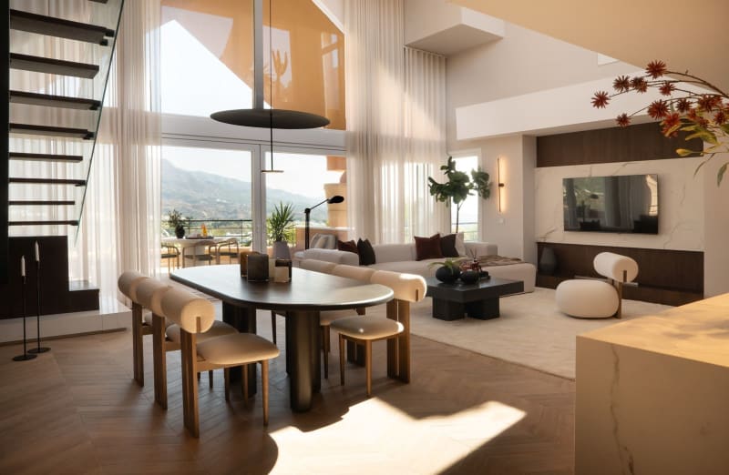 Penthouse til salgs i Nueva Andalucía