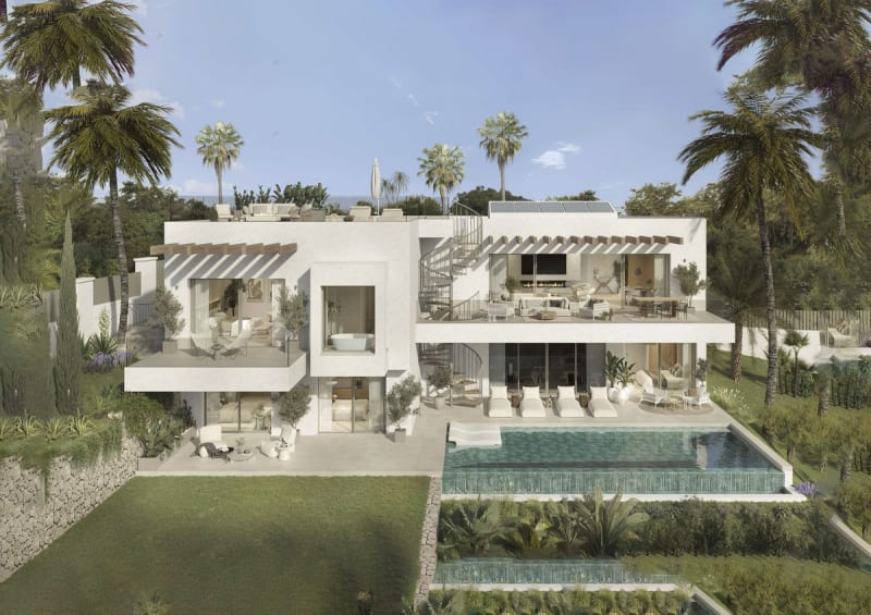 Frittliggende villa til salgs i El Paraiso