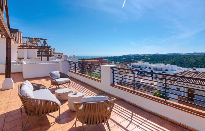 Penthouse til salg i Casares Playa