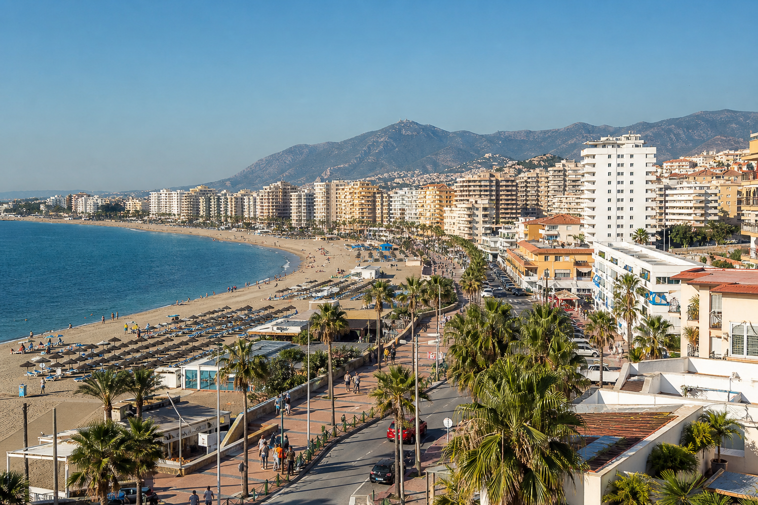 Fuengirola's vibrant urban center