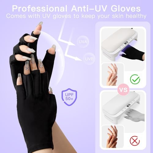 Vue 2 de Lampe Uv Ongles Gel