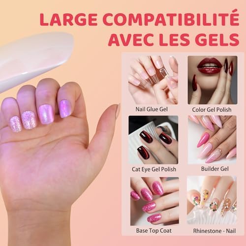 Vue 3 de Aokitec Mini Lampe Uv