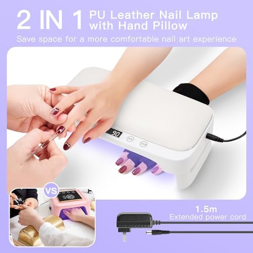 Vue 4 de Lampe Uv Ongles Gel