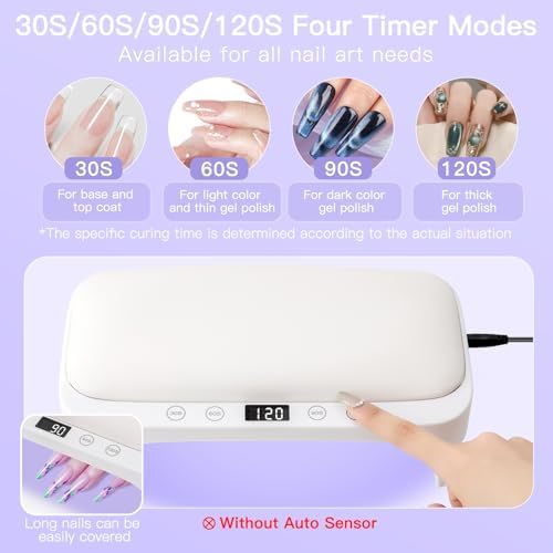 Vue 5 de Lampe Uv Ongles Gel