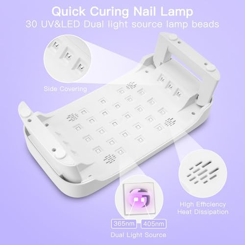 Vue 6 de Lampe Uv Ongles Gel
