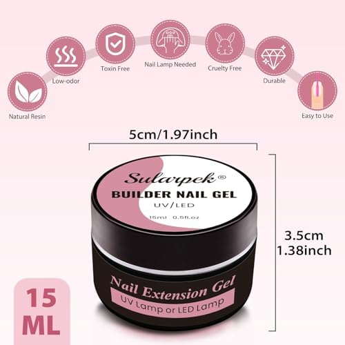 Vue 2 de Gel Construction Ongle Uv