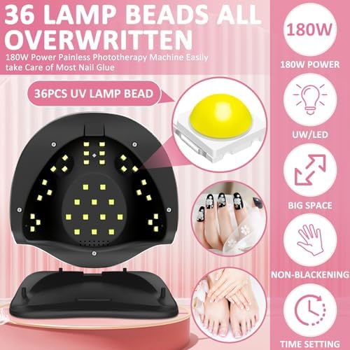 Vue 4 de Lampe Uv Seche Ongles