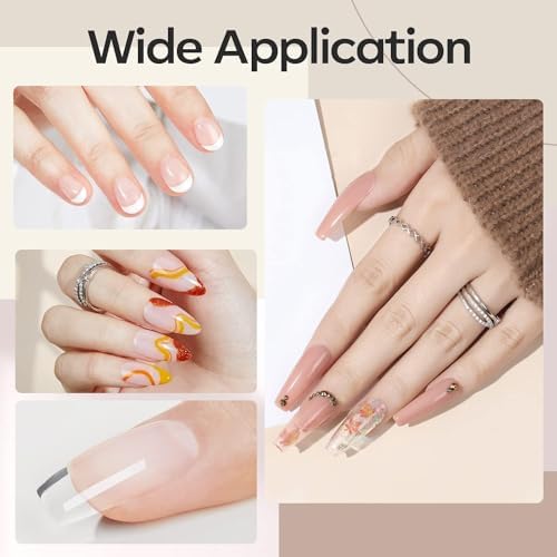 Vue 3 de Modelones Gel Construction Ongle
