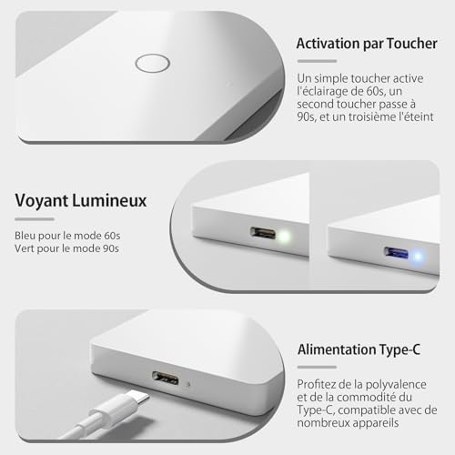 Vue 5 de Lampe Uv Led Ongles