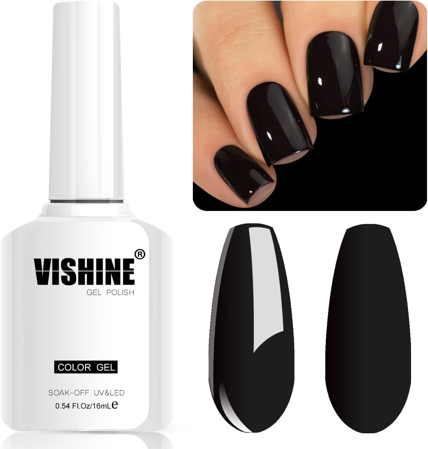 Vishine Vernis Gel Noir