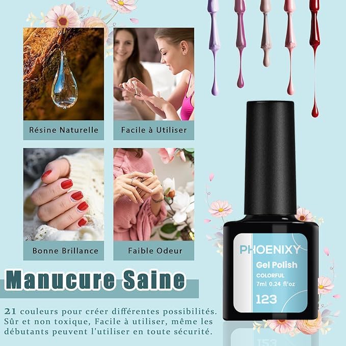 Vue 3 de Phoenixy Vernis Semi Permanent