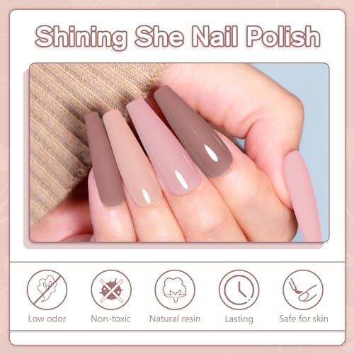Vue 5 de Shining She Vernis Semi
