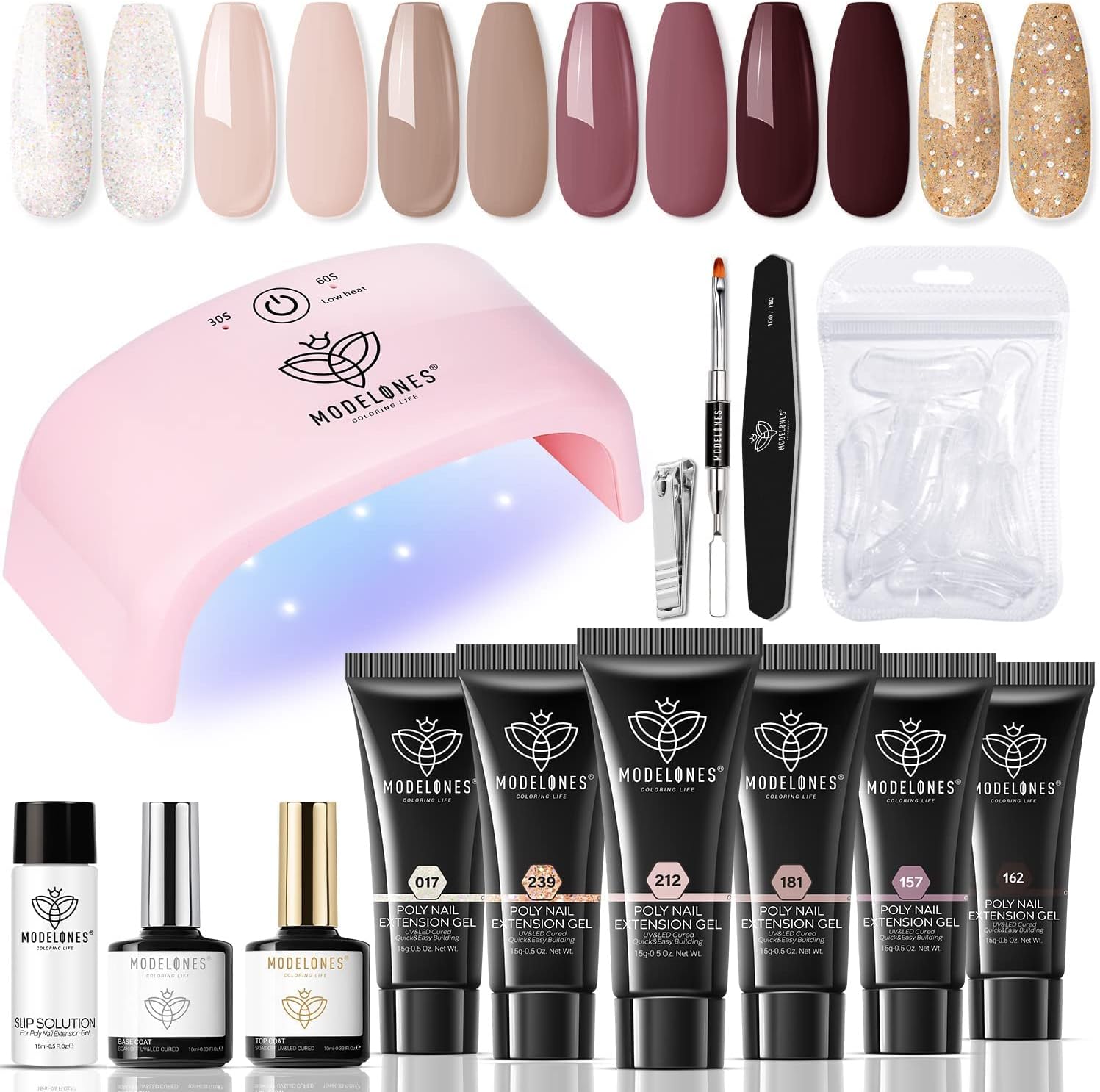 Modelones Polygel Kit Complet
