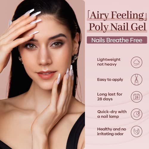 Vue 5 de Modelones Polygel Kit Complet