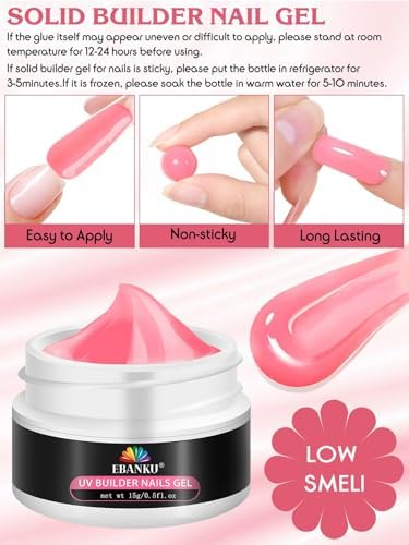 Vue 4 de Ebanku Solid Builder Gel