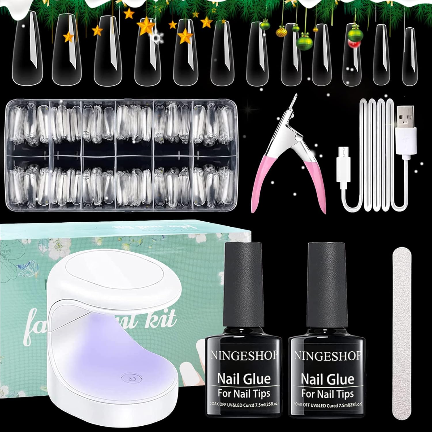 Ningeshop Capsule Ongle Kitamericaine