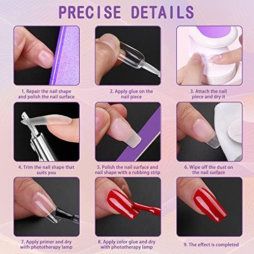 Vue 6 de Mooing Capsule Americaine Ongle