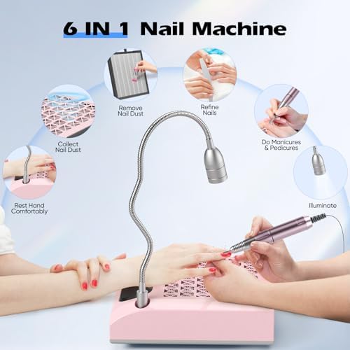 Vue 4 de Ponceuse Ongles Electrique