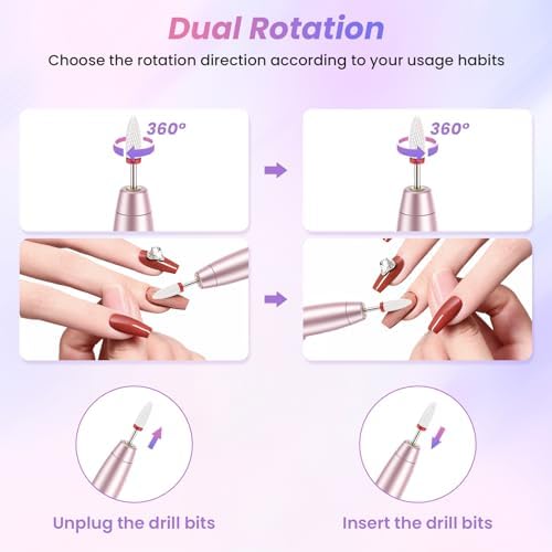 Vue 3 de Pkbd Ponceuse Pour Ongles