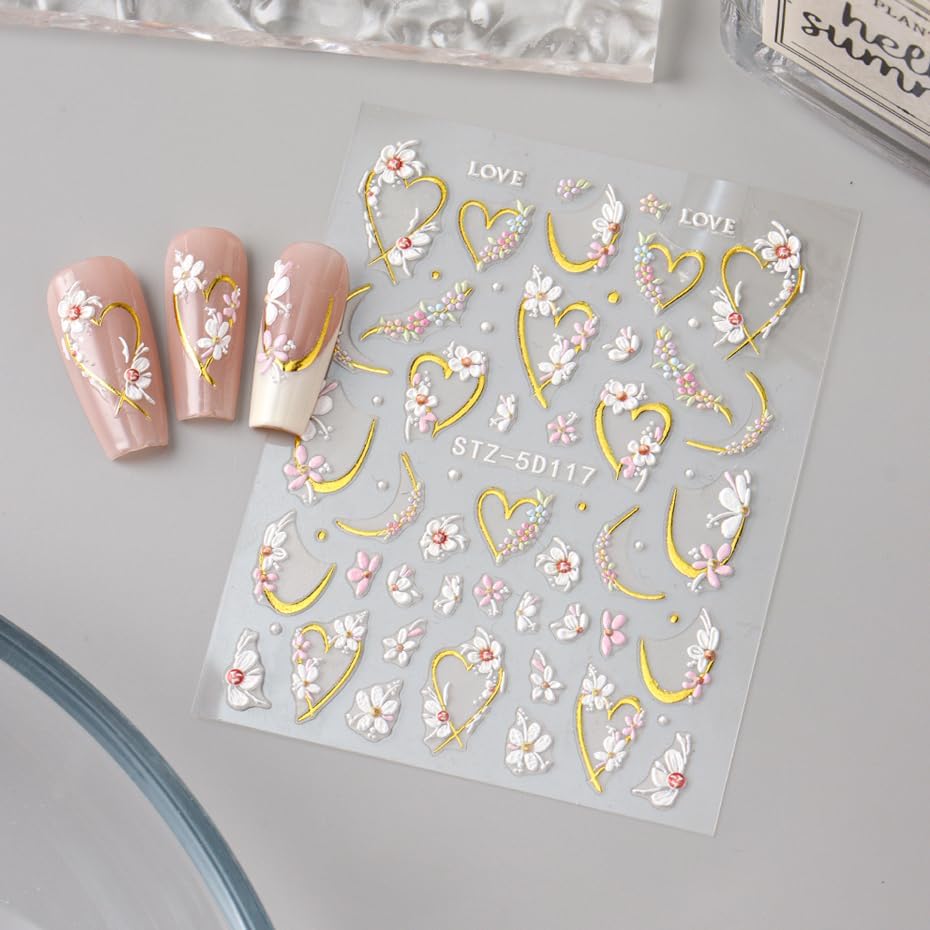 Vue 7 de Jmeowio Fleurs Stickers