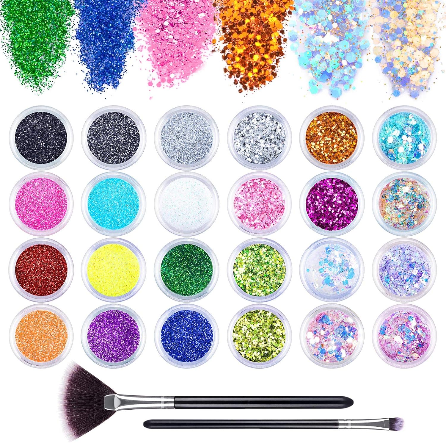 Melliex Pieces Paillettes Ongles