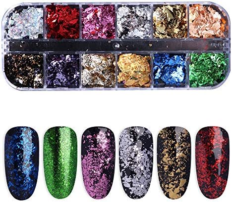 Vue 3 de Chunky Glitterdecoration Ongles Professionnelle