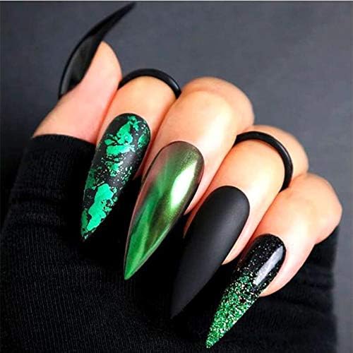 Vue 7 de Chunky Glitterdecoration Ongles Professionnelle