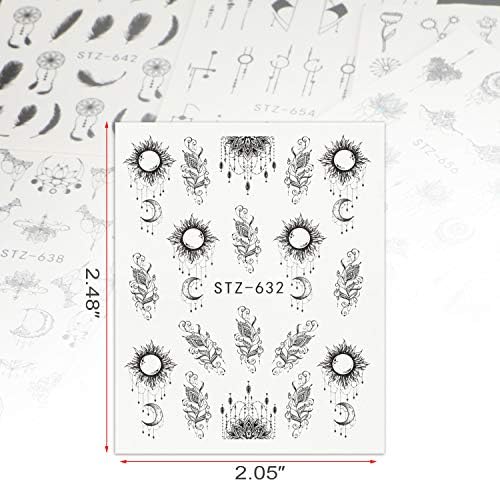 Vue 3 de Feuilles Dream Catcher Nail