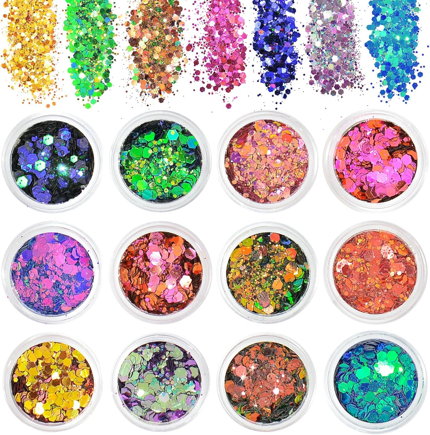 Paillettes De Corps Couleurs