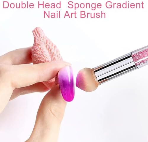 Vue 2 de Pcs Nail Art Brosse