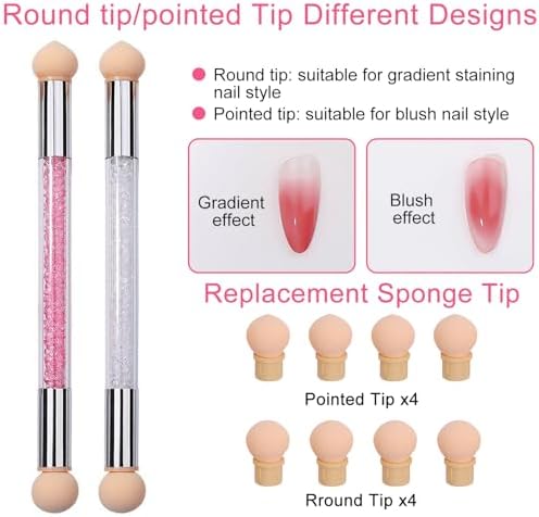 Vue 3 de Pcs Nail Art Brosse
