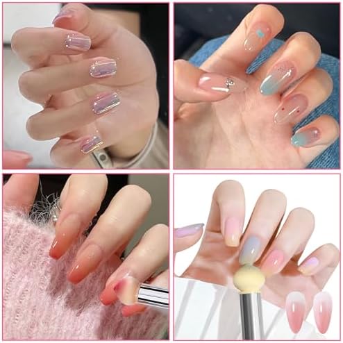 Vue 6 de Pcs Nail Art Brosse