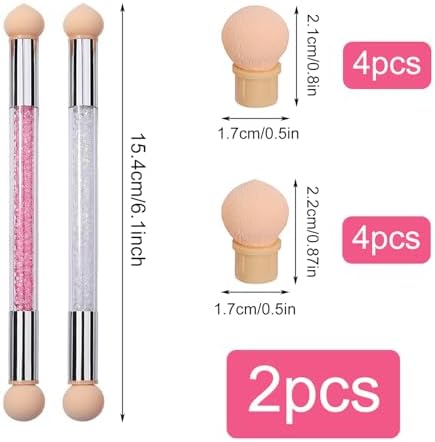 Vue 7 de Pcs Nail Art Brosse
