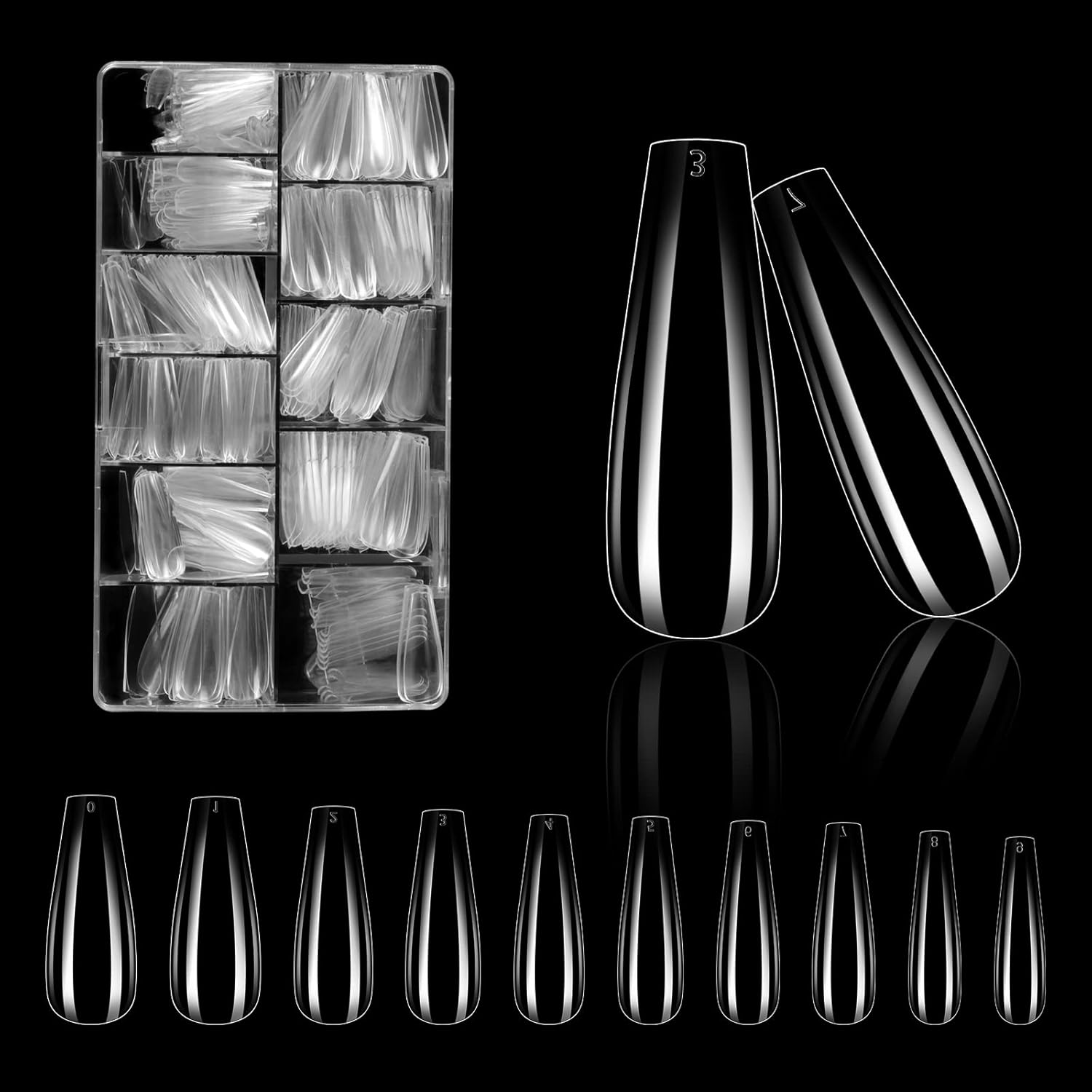 Faux Ongles Pieces Gel