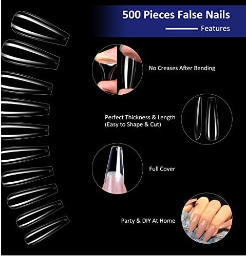 Vue 4 de Faux Ongles Pieces Gel