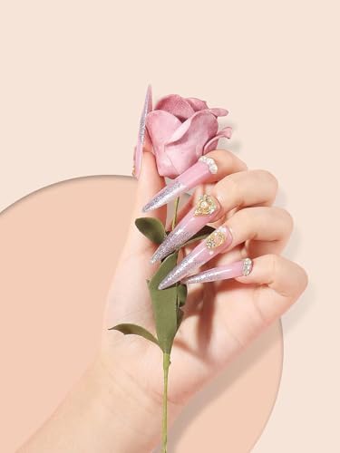 Vue 6 de Pcs Stiletto Long Nail