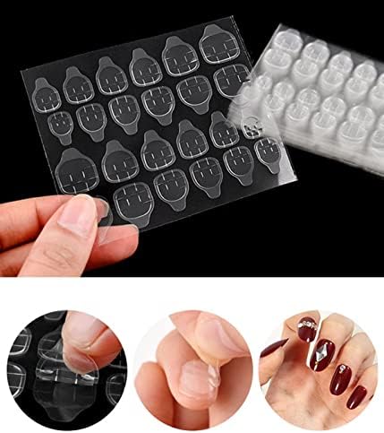 Vue 2 de Gel Pad Ongles Feuilles
