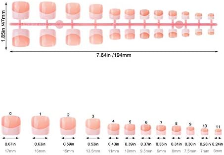 Vue 2 de Mwoot Faux Ongles Type