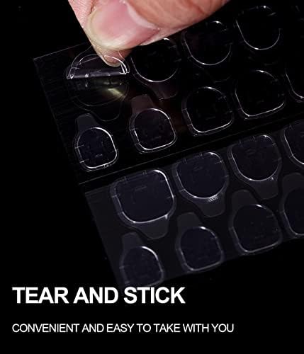 Vue 3 de Gel Pad Ongles Feuilles