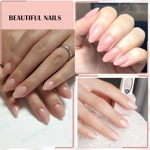 Vue 3 de Pieces Ongles Presses Almond