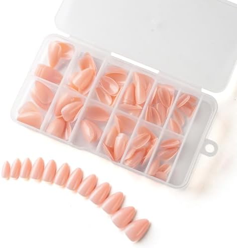 Vue 5 de Pieces Ongles Presses Almond