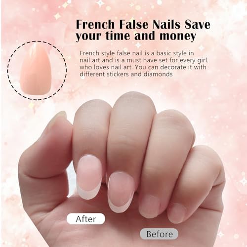 Vue 7 de Pieces Ongles Presses Almond