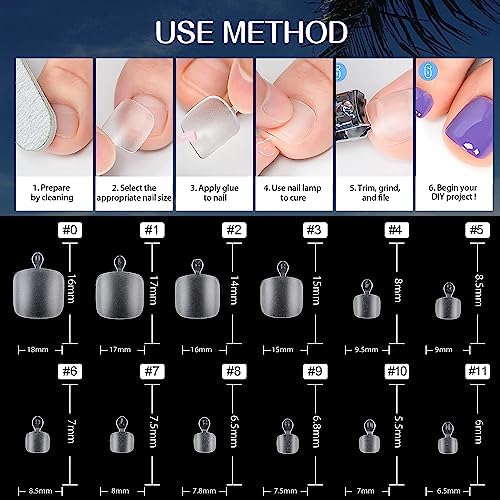 Vue 6 de Una Gella Faux Ongles