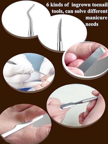 Vue 4 de Ongle Incarne Kit Pedicure