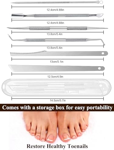 Vue 6 de Ongle Incarne Kit Pedicure