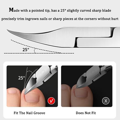 Vue 4 de Dazisen Precision Coupe Ongles
