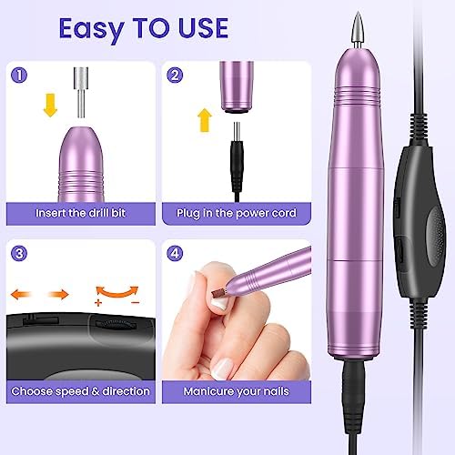 Vue 5 de Ponceuse Pour Ongles Professionnel