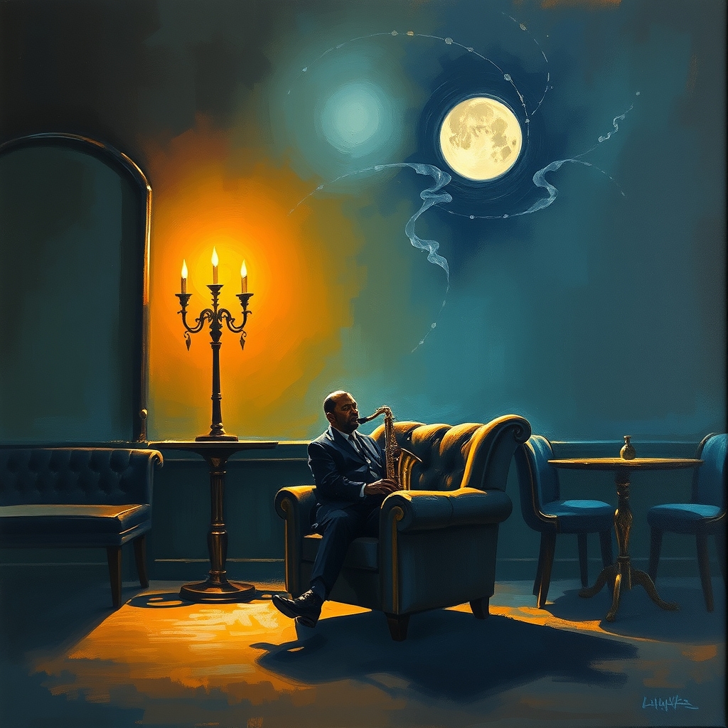 Midnight Saxophone Whispers