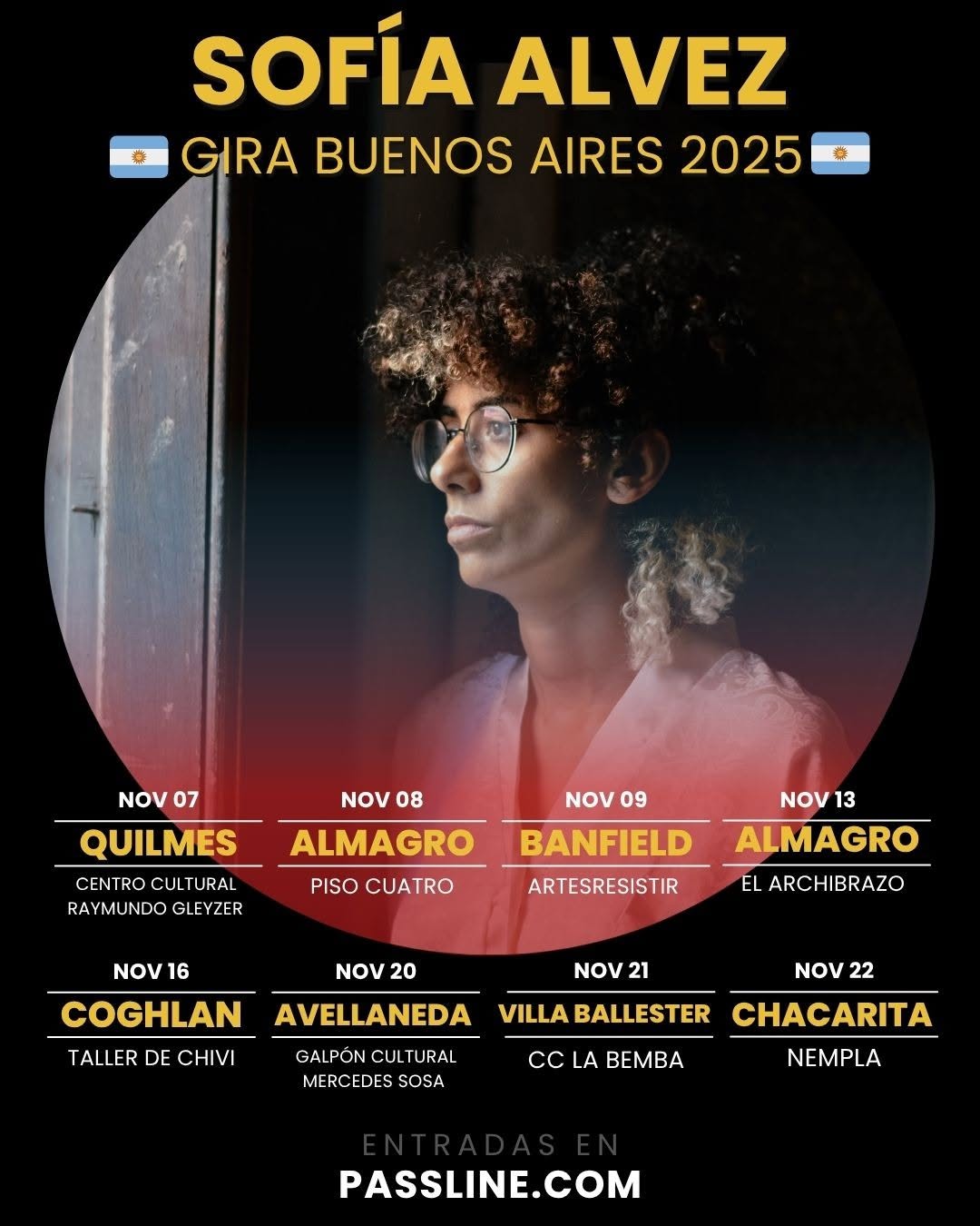 Sofía Alvez – Gira Buenos Aires (Quilmes)
